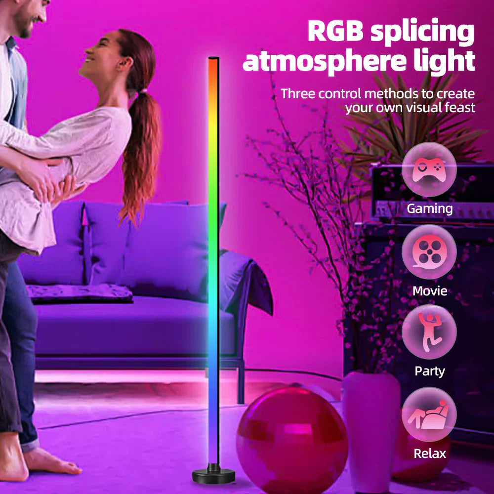 Intelligente RGB-LED-Stehlampe