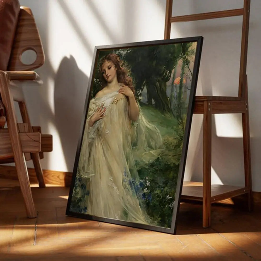 Vintage-Porträt Klassische Fein Kunst Leinwand Drucke Berühmte Gemälde Wandkunst Poster Bilder Für Wohnzimmer Esszimmer Schlafzimmer Kunst Dekor | Karnz