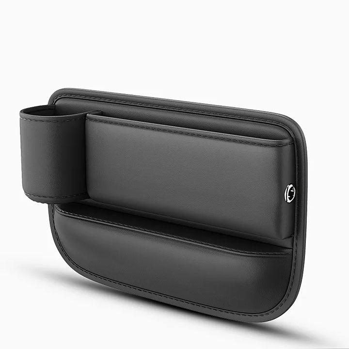 Karnz | Universeller Leder-Sitzspalt-Becherhalter Auto-Organizer