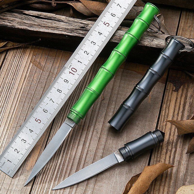 Bamboo Tragbares Selbstverteidigungs-Campingmesser | Karnz