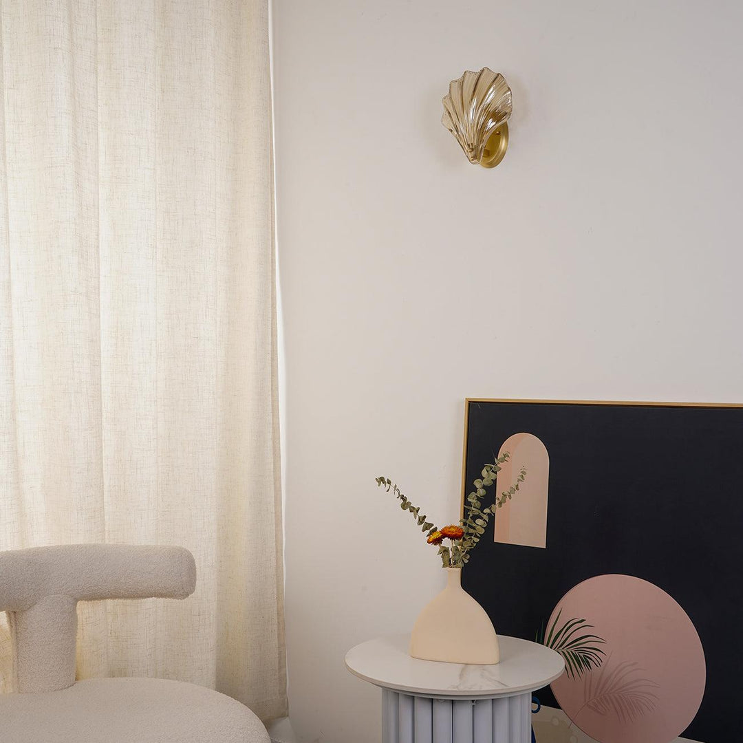 Muschel-Wandleuchte - Bringen Sie maritime Eleganz in Ihr Zuhause | Karnz