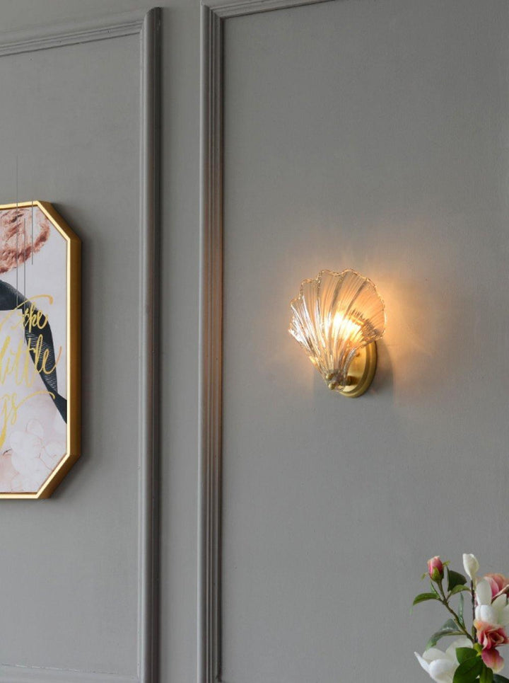 Muschel-Wandleuchte - Bringen Sie maritime Eleganz in Ihr Zuhause | Karnz