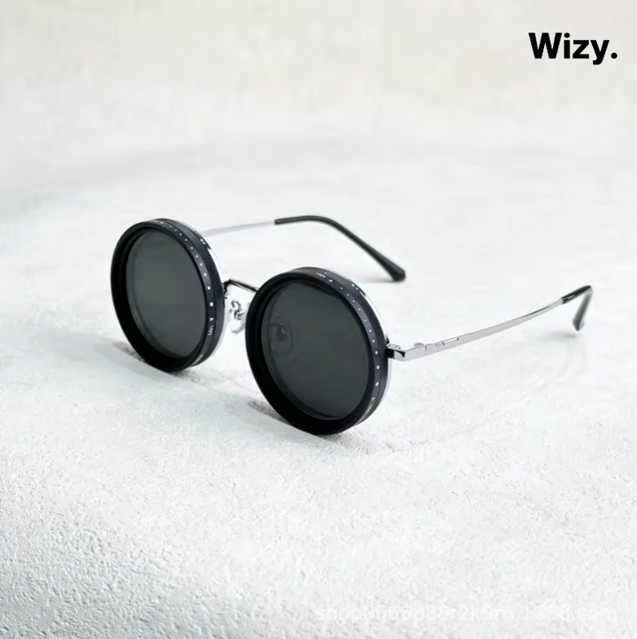 Karnz | ShadowSunglasses | Sonnenbrillen mit schwarzen Gläsern Stylisher UV-Schutz Fashion