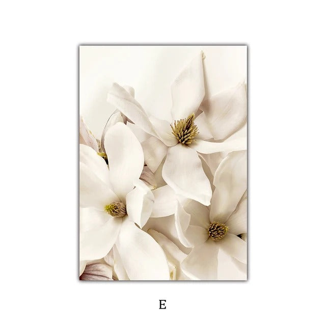 Einfache Natur Flora-Landschaft Galerie Wandkunst Fine Art Leinwanddrucke Minimalistische Nordic Bilder für das Wohnzimmer Skandinavische Wohnkultur | Karnz