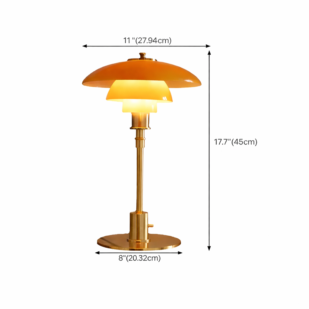 Nordische Glas Tischlampe – Minimalistische LED-Lampe für zu Hause | Karnz
