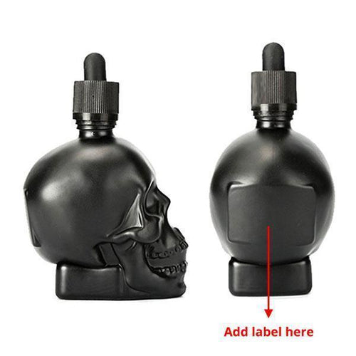 Skull Glass Dropper Bottle | Karnz