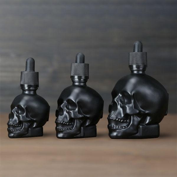Skull Glass Dropper Bottle | Karnz