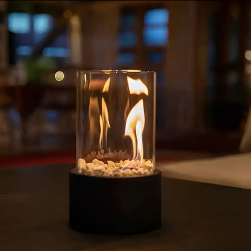 Glas Tischfeuer Schale | Karnz