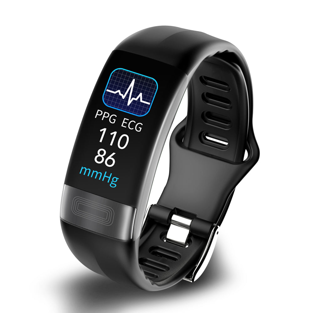 Intelligentes Armband mit Blutdruckmessgerät, EKG, Herzfrequenz, Sauerstoffsättigung und Schlaf-Tracker - FDA genehmigt | Karnz