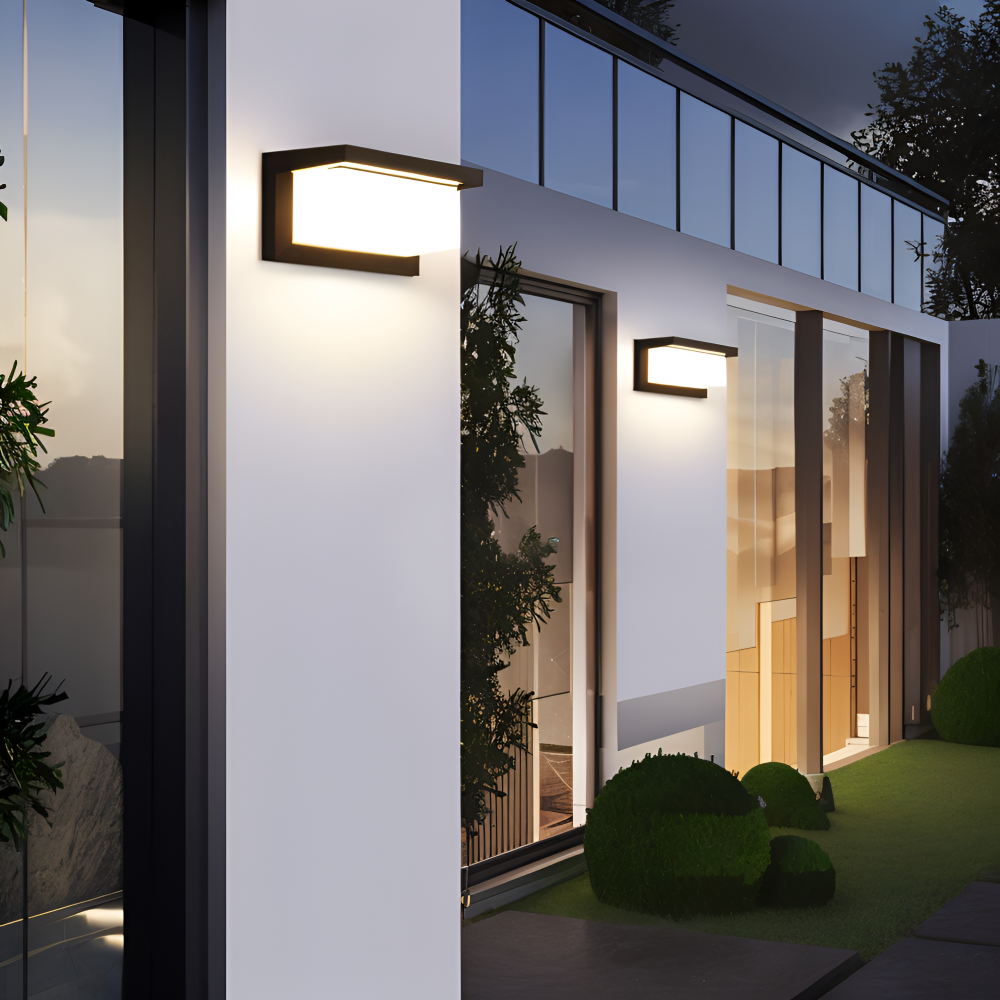 Smart Outdoor Wall Lamp mit Bewegungsmelder – LED-Beleuchtung für Sicherheit und Atmosphäre | Karnz