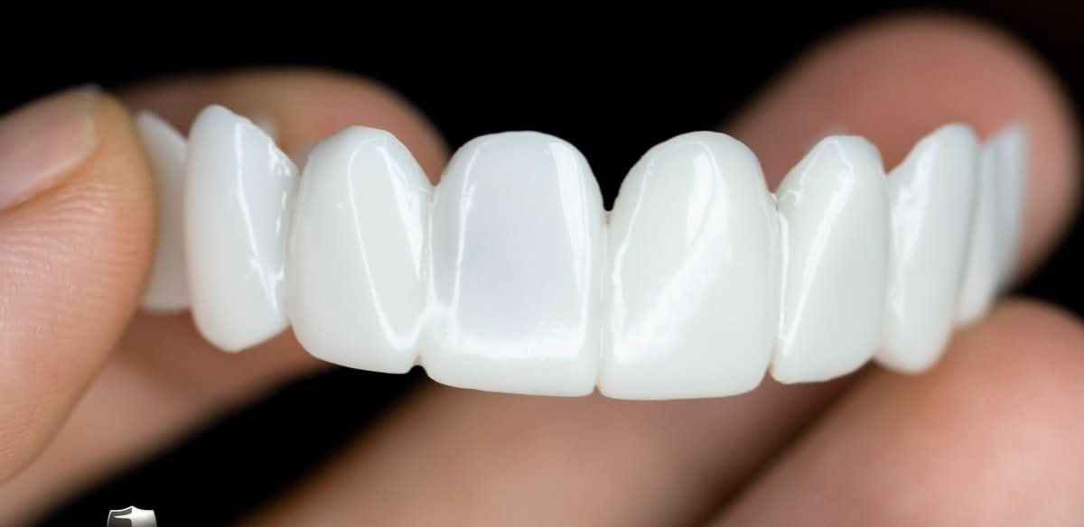 Anpassbare Zahnprothese mit Zahnlinsen
