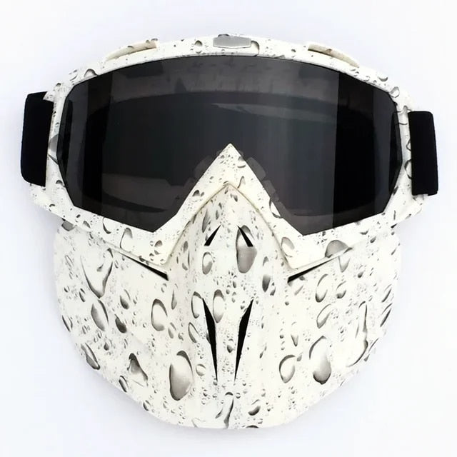 Schneeninja-Maske mit Schutzbrille