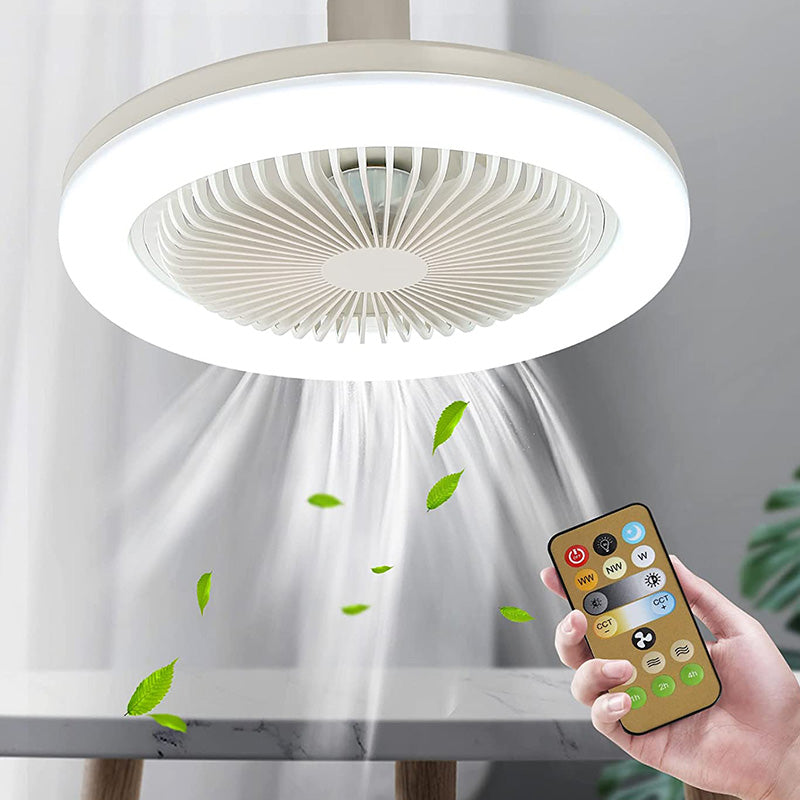 Stylischer Deckenventilator - Schraubt in jede Lampenfassung | Karnz