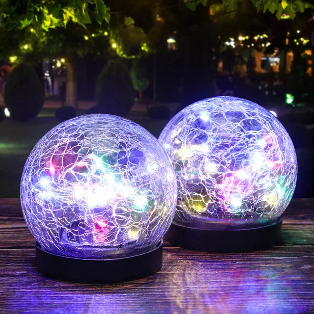 Solar LED Gartenleuchte mit Farbwechsel – Wetterfest, Energiesparend & Dekorativ für Außenbereich | Karnz