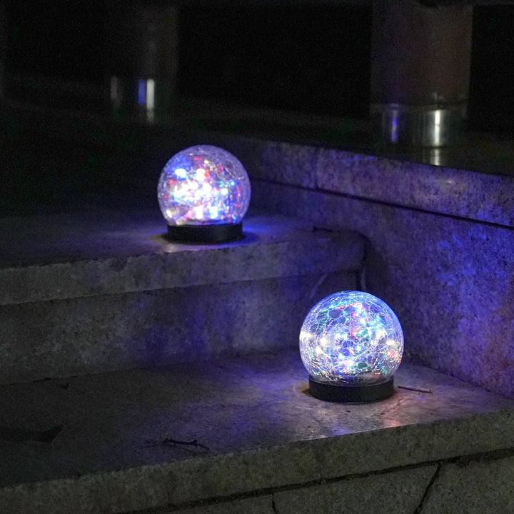 Solar LED Gartenleuchte mit Farbwechsel – Wetterfest, Energiesparend & Dekorativ für Außenbereich | Karnz