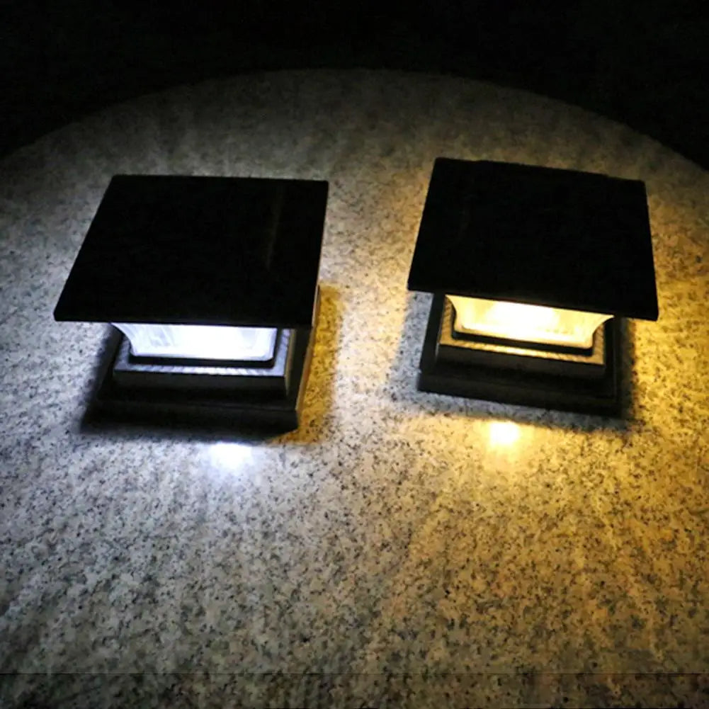 Solarbetriebene LED-Außenleuchte – LumiPillar, energieeffiziente Beleuchtung für Garten, Einfahrt oder Terrasse