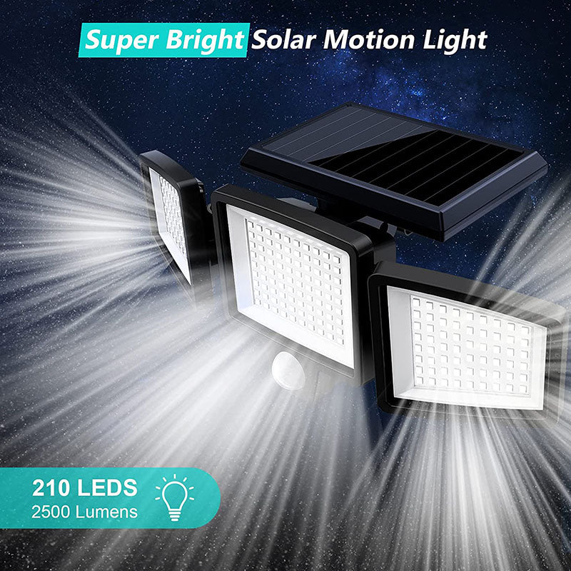 SolarGuard - Superhelles LED-Sicherheitslicht mit Bewegungsmelder | Karnz