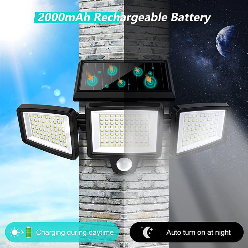 SolarGuard - Superhelles LED-Sicherheitslicht mit Bewegungsmelder | Karnz