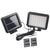 LED Lampe schwarz (quadratisch) mit Bewegungssensor - Solar | Karnz