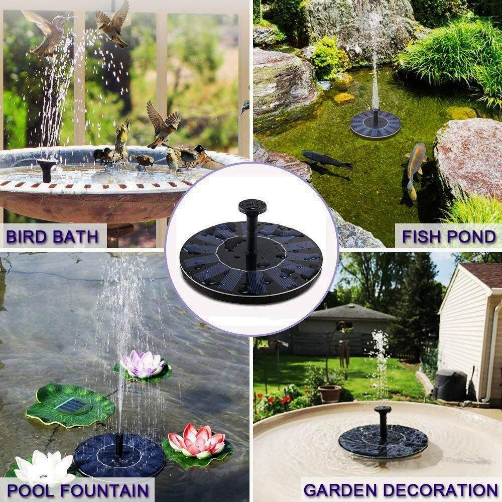 Solar Springbrunnen für Pool, Teich & Gartendekoration