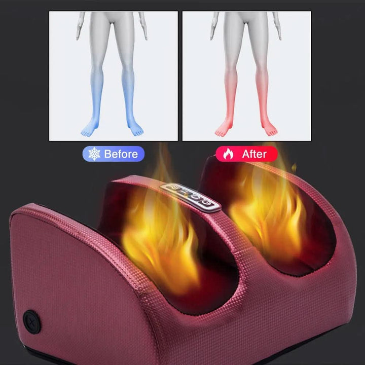 Luxuriöses Shiatsu-Fußmassagegerät mit Wärmefunktion