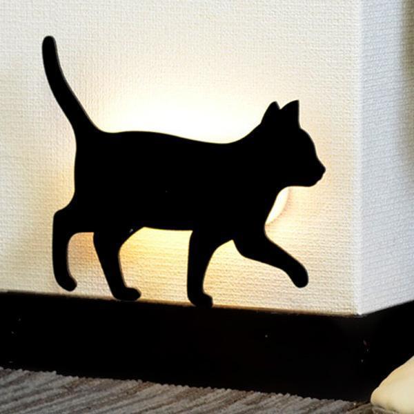 Geräuschaktivierte Katzen-Nachtlampe | Karnz