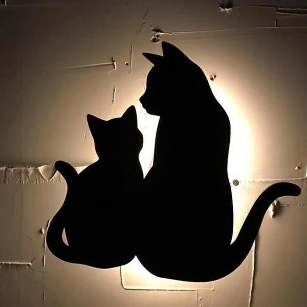 Sound Activated Cat Night Light | Karnz