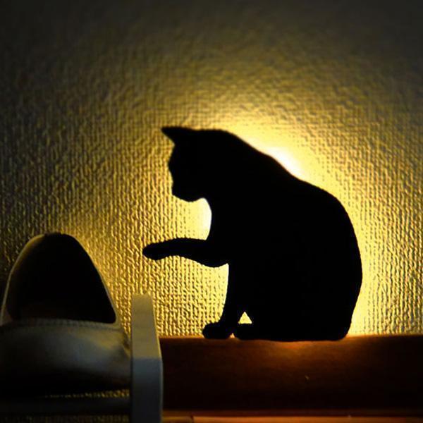 Sound Activated Cat Night Light | Karnz