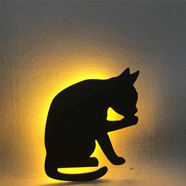 Sound Activated Cat Night Light | Karnz