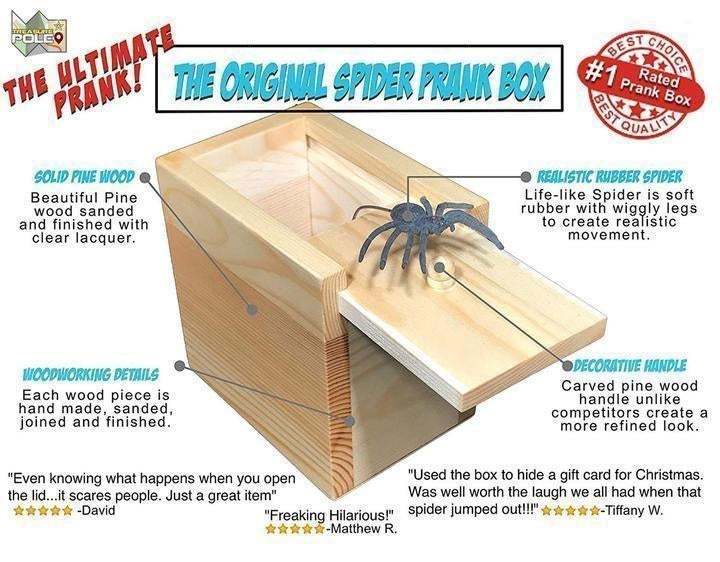 Spider Prank Box | Karnz