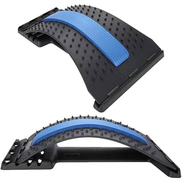 SpineEase | Verstellbare Rückenstrecker & Lendenakupressur-Massager für sofortige Schmerzlinderung | Karnz