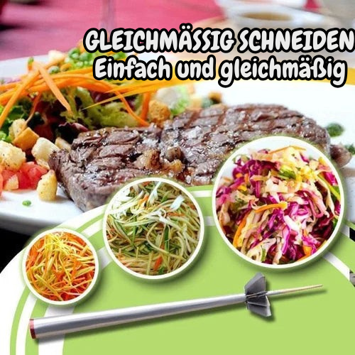 VeggiTwirl Spiralschneider mit Edelstahlklingen für Gemüse | Karnz