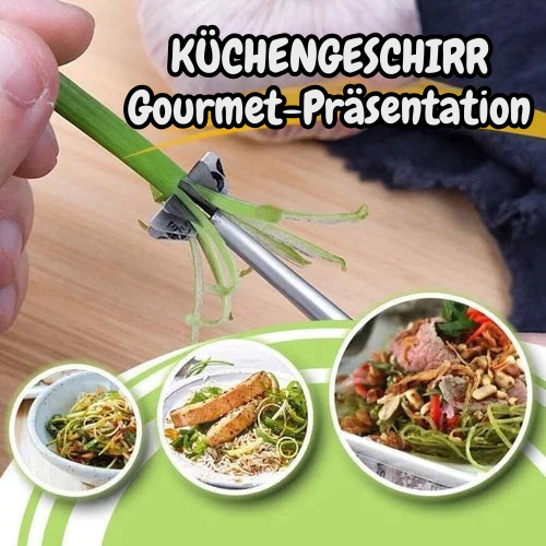 VeggiTwirl Spiralschneider mit Edelstahlklingen für Gemüse | Karnz