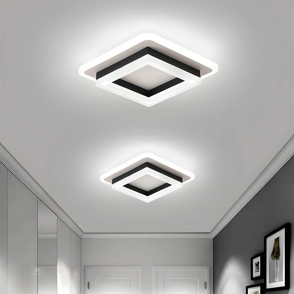 Quadratische LED-Deckenleuchte | Karnz