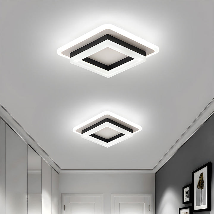 Quadratische LED-Deckenleuchte | Karnz