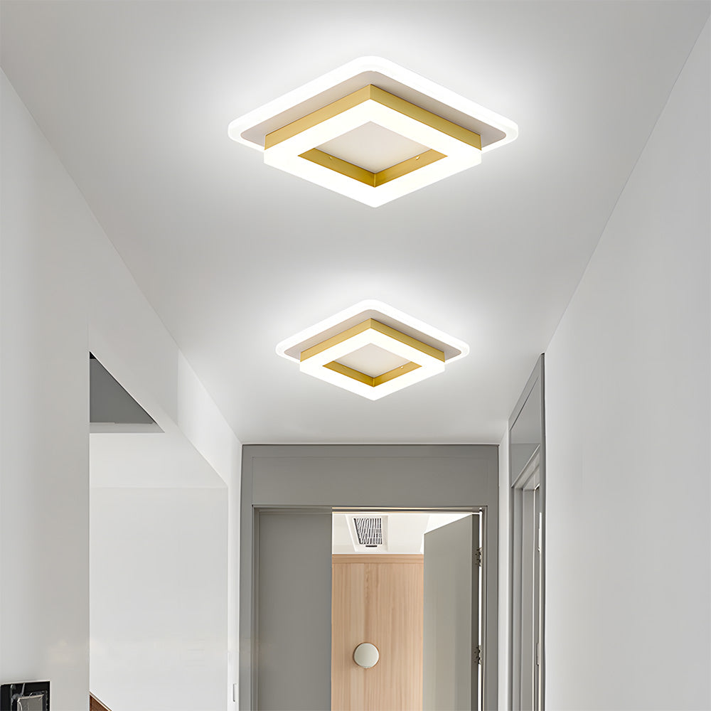 Quadratische LED-Deckenleuchte | Karnz