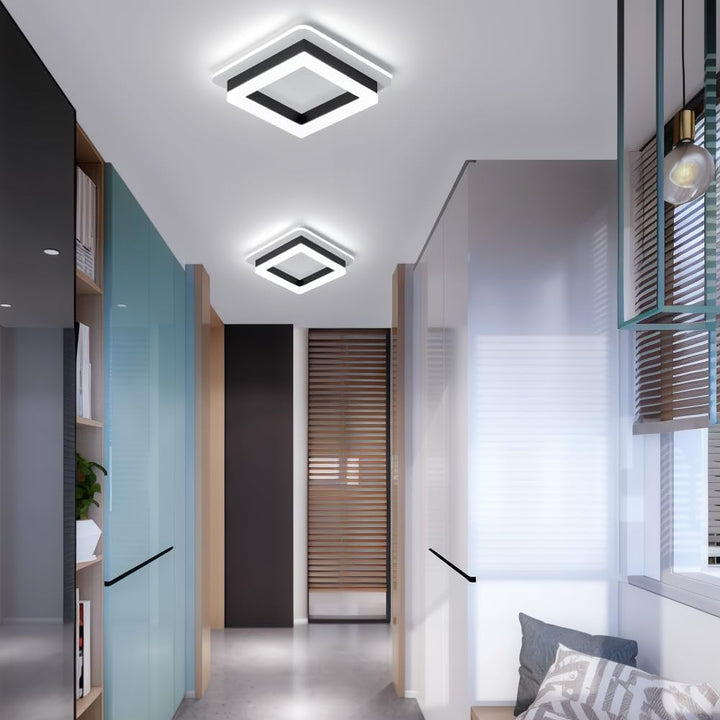 Quadratische LED-Deckenleuchte | Karnz