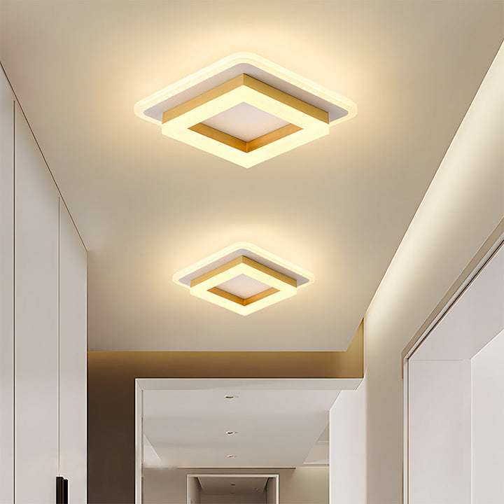 Quadratische LED-Deckenleuchte | Karnz
