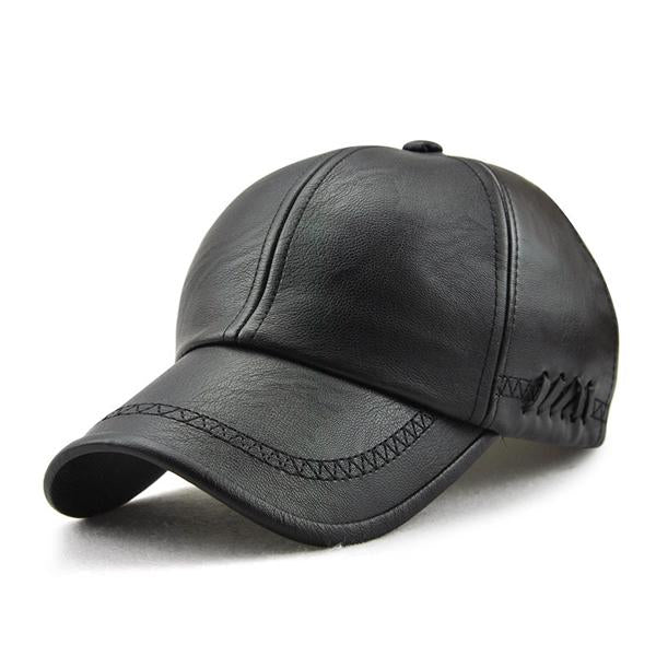 Stanley – Stylische Herren-Basketballmütze mit Lederlook | Karnz