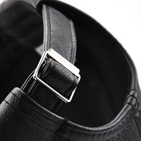 Stanley – Stylische Herren-Basketballmütze mit Lederlook | Karnz