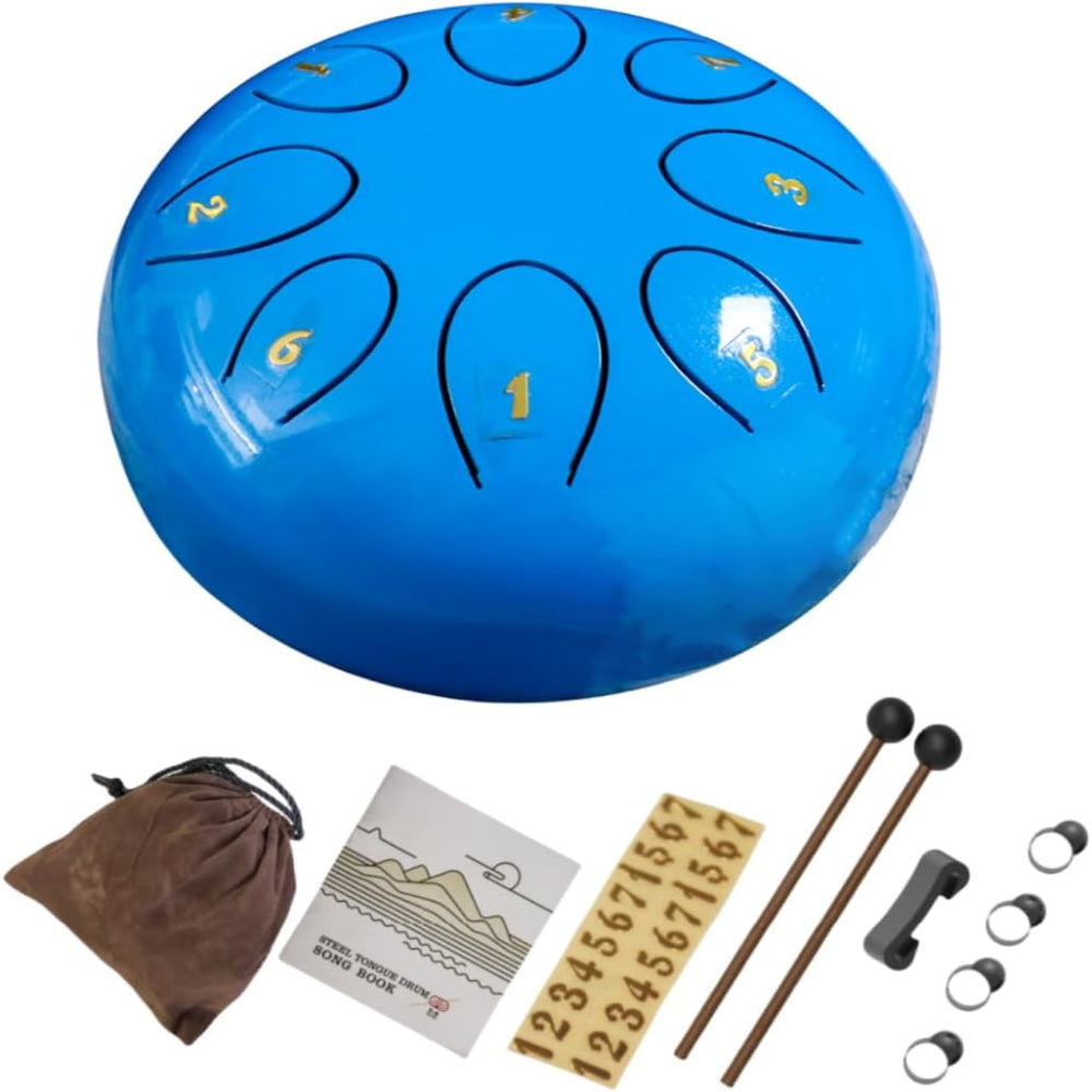 Steel Tongue Drum Handpan Percussion Meditationsinstrument
