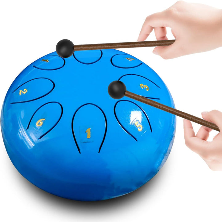 Steel Tongue Drum Handpan Percussion Meditationsinstrument