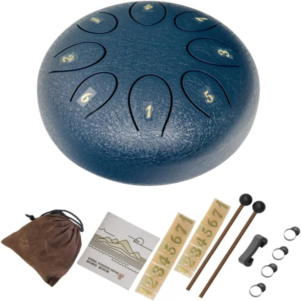 Steel Tongue Drum Handpan Percussion Meditationsinstrument