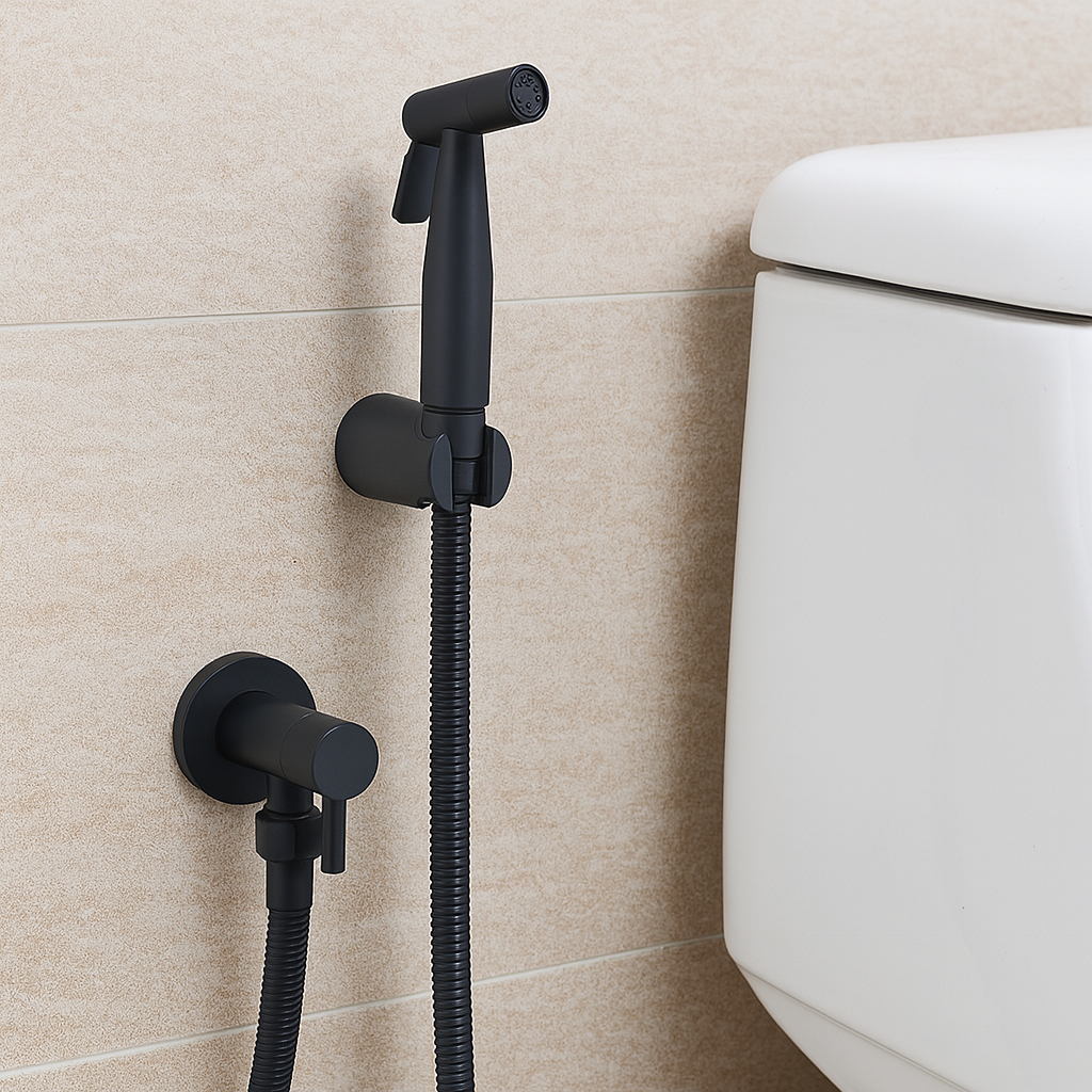 Edelstahl Bidet Sprayer AquaNova – Hygienische Toilettendusche mit Wandhalterung | Karnz