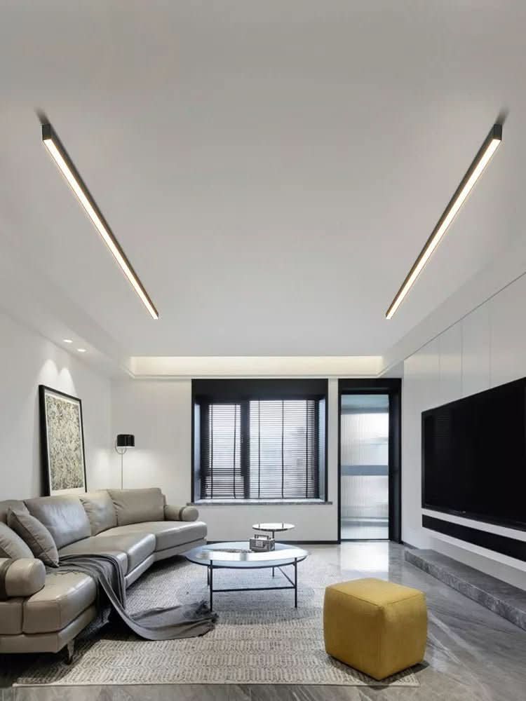 Minimalistische Deckenleuchte im skandinavischen Design mit starker Leuchtkraft