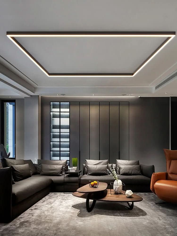 Minimalistische Deckenleuchte im skandinavischen Design mit starker Leuchtkraft