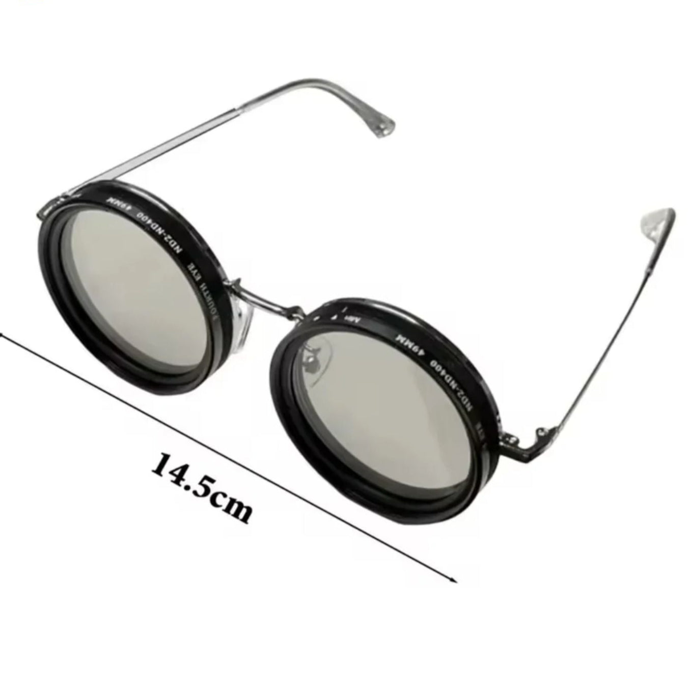 VisionRound Polarisierte Sonnenbrille – Unisex Retro-Design mit verstellbarem Lichtfilter | Karnz