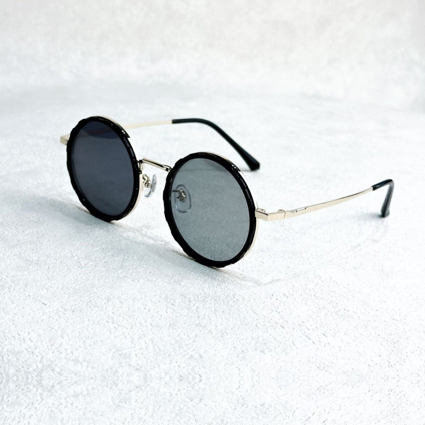 VisionRound Polarisierte Sonnenbrille – Unisex Retro-Design mit verstellbarem Lichtfilter | Karnz