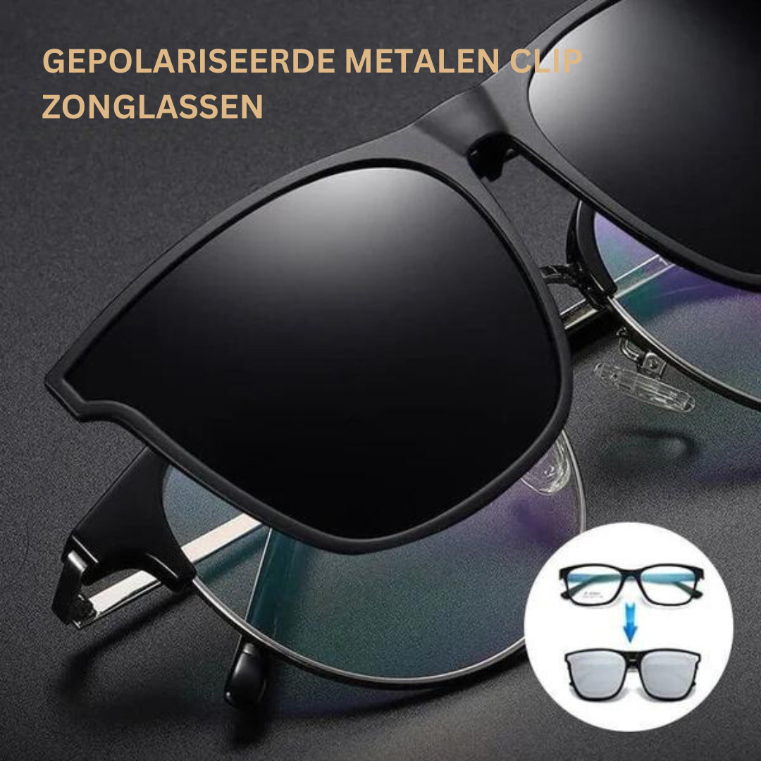 Clip-On Sonnenbrillen mit polarisierten Gläsern und UV400-Schutz | Karnz
