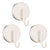 Saugnapfhaken ohne Bohren – 3er-Set | Karnz